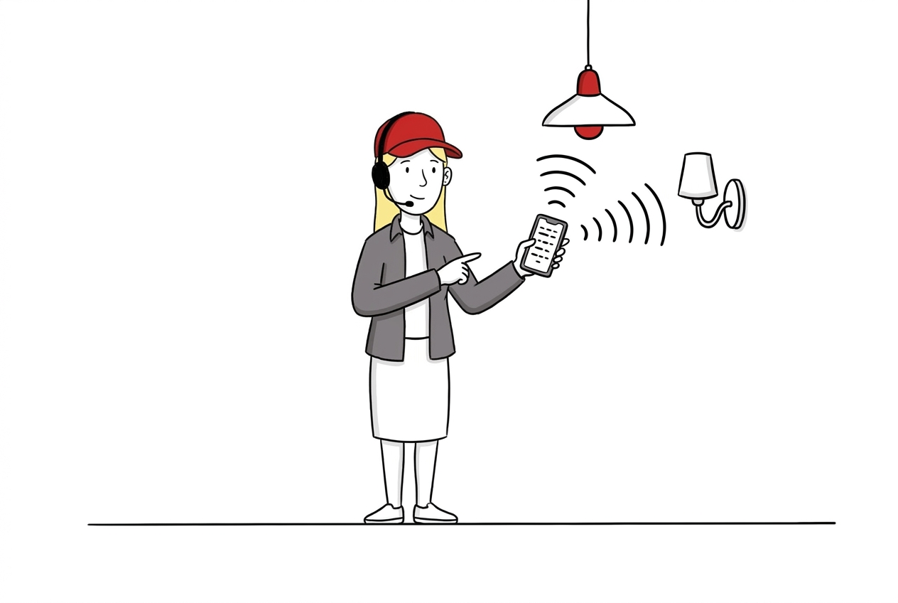 Sterowanie Oświetleniem - ilustracja M3 Group