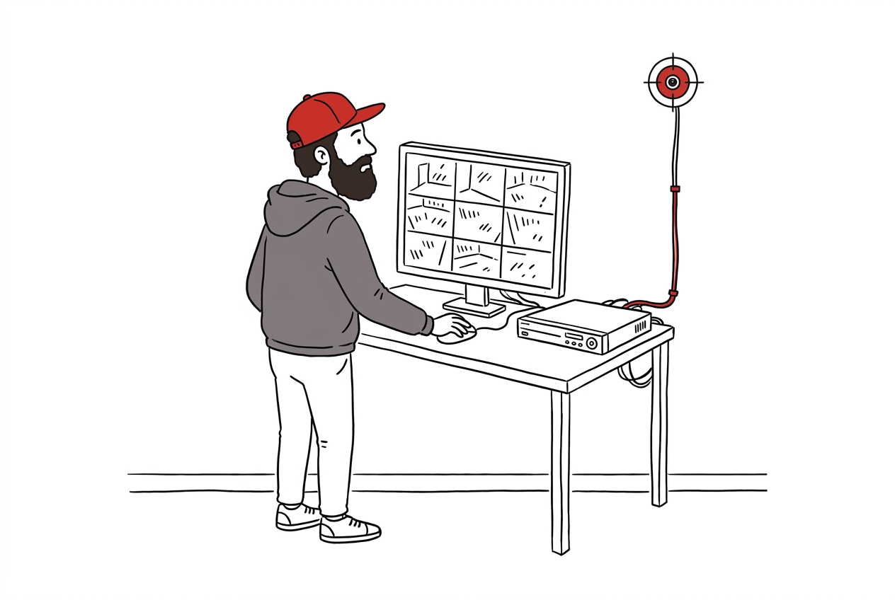 Serwis i Monitoring Działania Rejestratorów i Kamer - ilustracja M3 Group