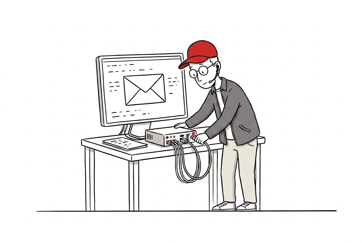 Uruchomienie i Konfiguracja Poczty w Firmie - ilustracja M3 Group