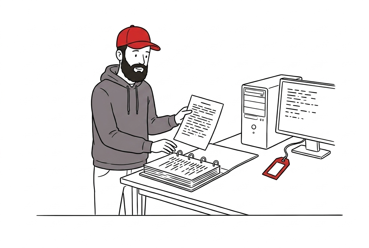 Utrzymanie Dokumentacji - ilustracja M3 Group