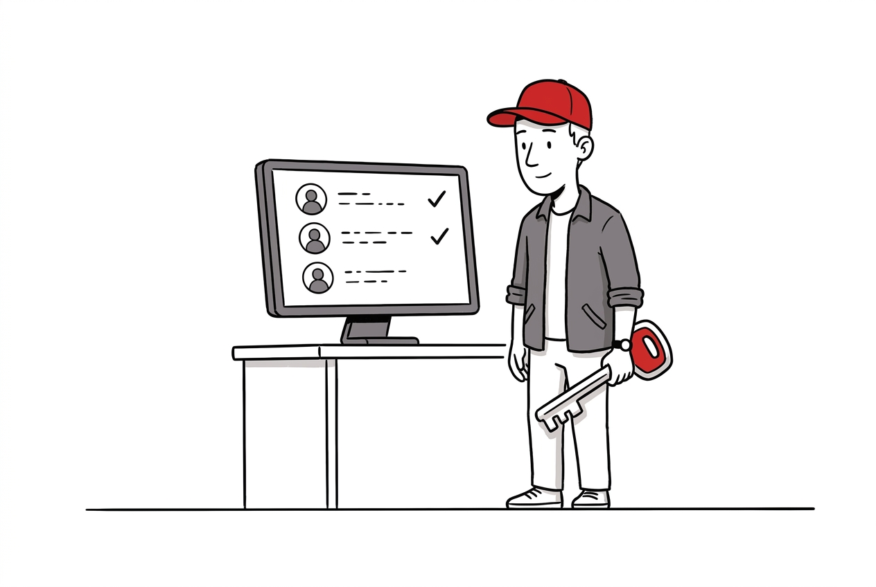 Zarządzanie użytkownikami - ilustracja M3 Group